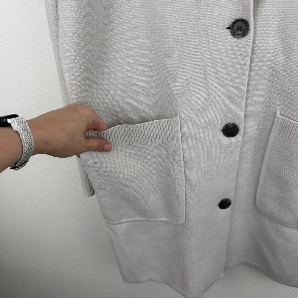 J. Crew Collared Sweater Jacket